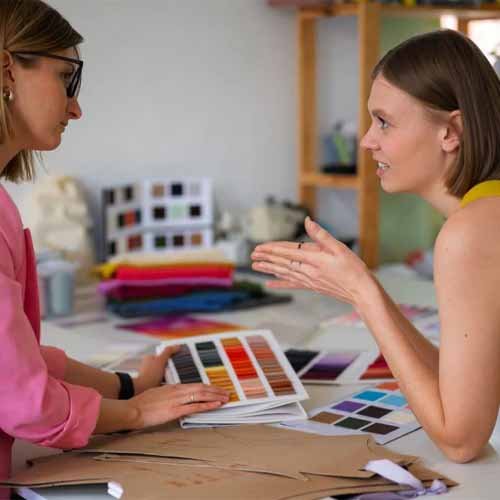 Consultation and concept development for a clothing line