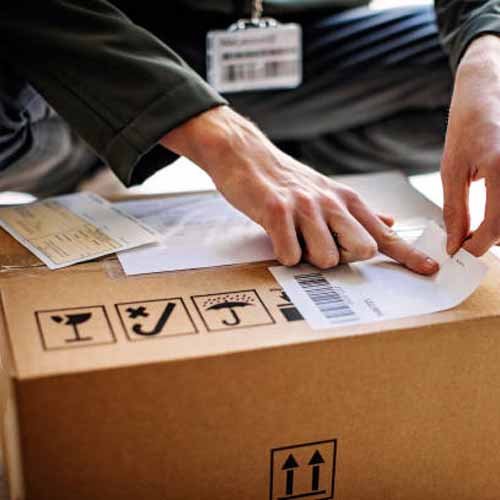 Packaging, labeling and delivery of finished apparel